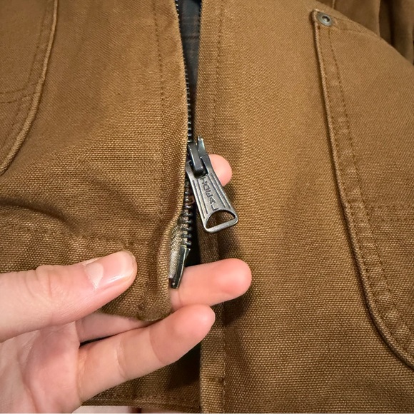 J crew duck brown Wallace & Barnes duck canvas utility jacket - Picture 7 of 7